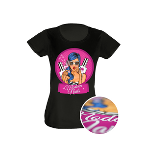 Koszulka t-shirt Damski Black Pop-Art - Roz: S - Modena Nails  