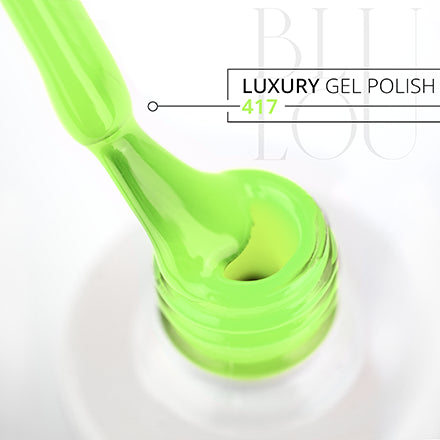 BluLou esmalte de uñas híbrido 9ml Lujo - 417