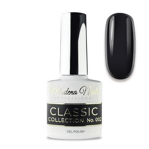 Lakier Hybrydowy: 002 - BLACK - Modena Nails Shop 