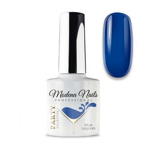 Lakier Hybrydowy 7,3ml Party Collection - Blue Lagoon - Modena Nails Shop 