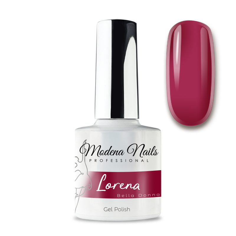 Lakier Hybrydowy Bella Donna 7,3ml-Lorena - Modena Nails Shop 