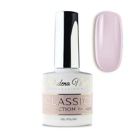 Lakier Hybrydowy Classic 451 French Manicure - Modena Nails  