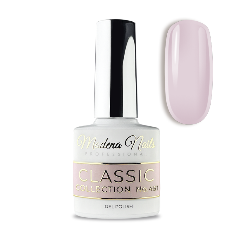 Lakier Hybrydowy Classic 451 French Manicure - Modena Nails Shop 