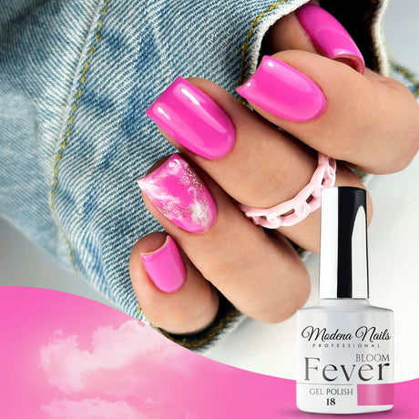 Lakier Hybrydowy FEVER Bloom - 18 - Modena Nails  