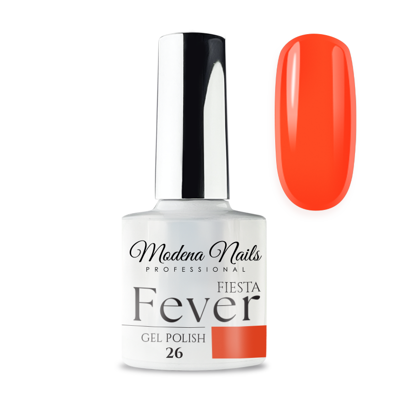 Lakier Hybrydowy FEVER Fiesta - 26 - Modena Nails  
