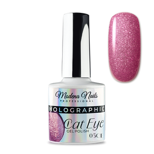 Lakier Hybrydowy Holographic Cat Eye - 05 CE - Modena Nails  