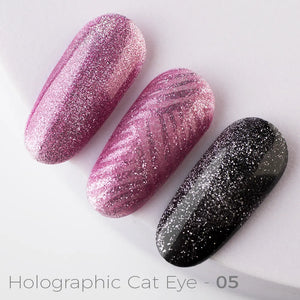 Lakier Hybrydowy Holographic Cat Eye - 05 CE - Modena Nails  