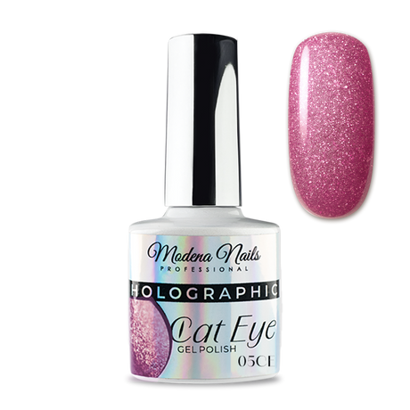 Lakier Hybrydowy Holographic Cat Eye - 05 CE - Modena Nails Shop 