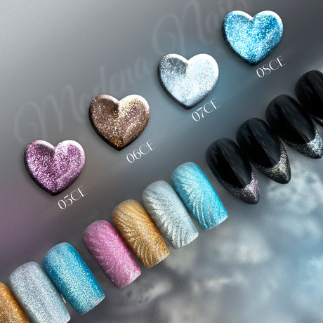 Lakier Hybrydowy Holographic Cat Eye - 06 CE - Modena Nails  