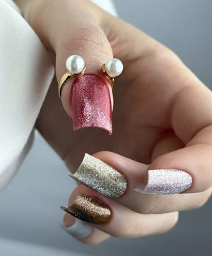 Lakier Hybrydowy Holographic Cat Eye - 08 CE - Modena Nails  