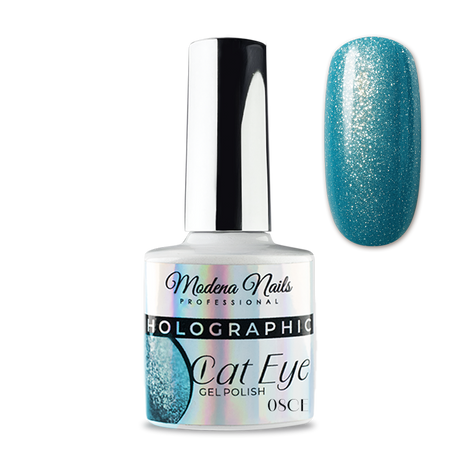 Lakier Hybrydowy Holographic Cat Eye - 08 CE - Modena Nails  