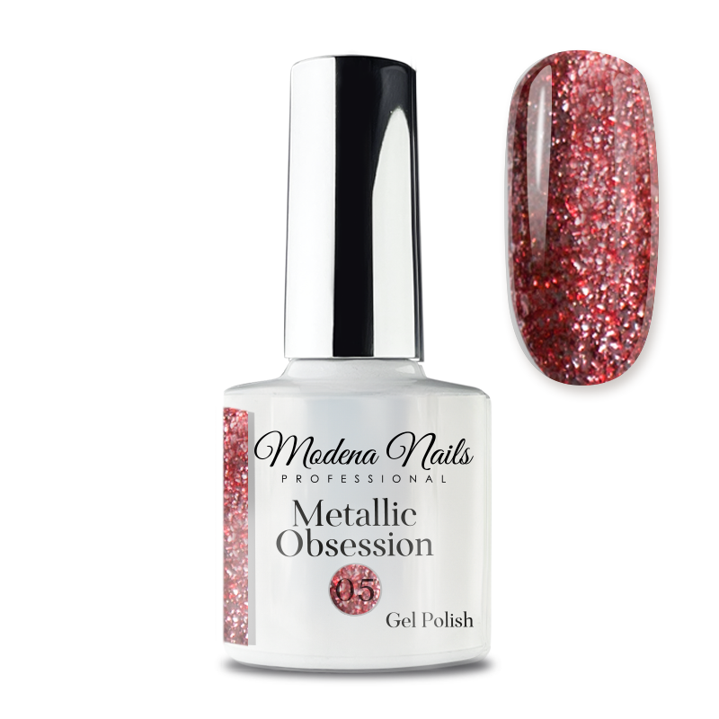 Lakier Hybrydowy Metallic Obsession 7,3ml 05 - Modena Nails  