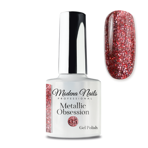 Lakier Hybrydowy Metallic Obsession 7,3ml 05 - Modena Nails  