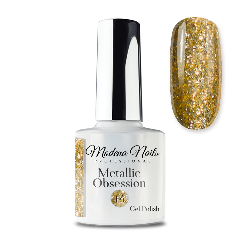 Lakier Hybrydowy Metallic Obsession 7,3ml 14 - Modena Nails  