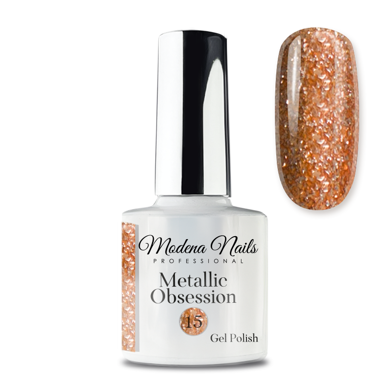 Lakier Hybrydowy Metallic Obsession 7,3ml 15 - Modena Nails  
