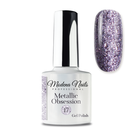 Lakier Hybrydowy Metallic Obsession 7,3ml 17 - Modena Nails Shop 
