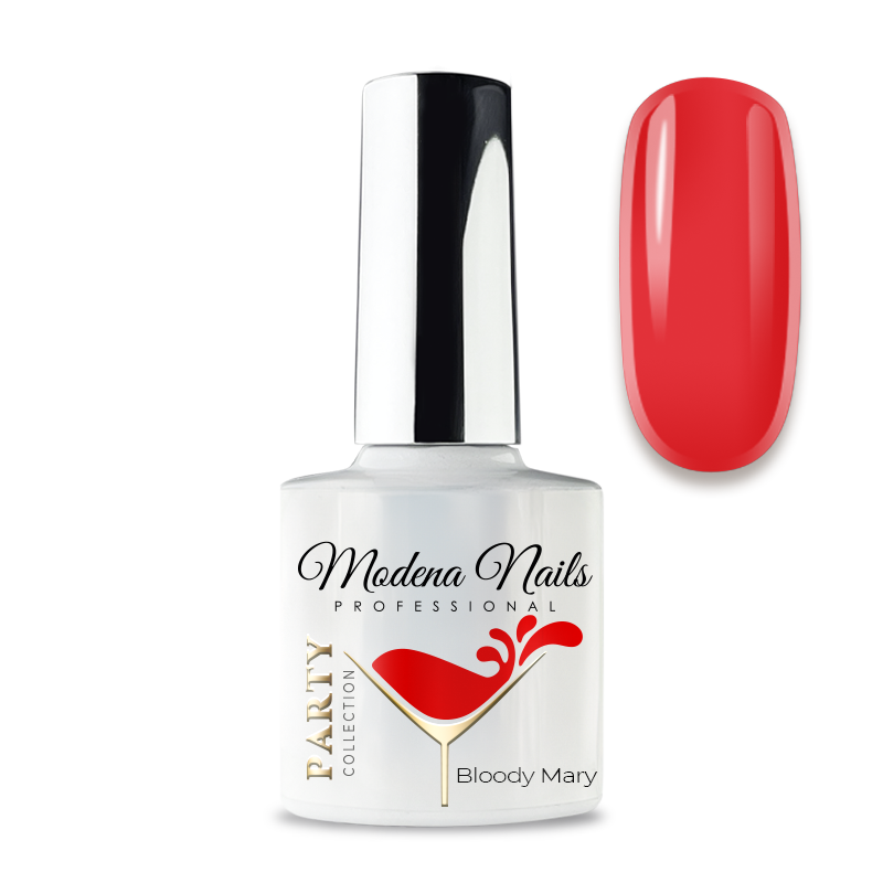 Lakier Hybrydowy Party Collection 7,3ml-Bloody Mary - Modena Nails  