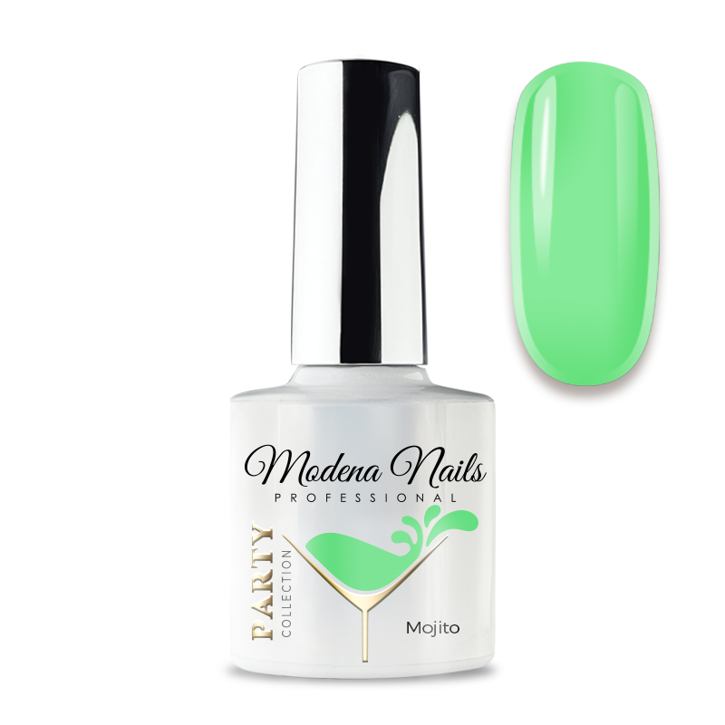 Lakier Hybrydowy Party Collection 7,3ml-Mojito - Modena Nails  
