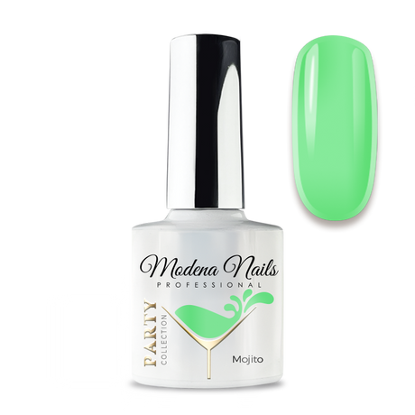 Lakier Hybrydowy Party Collection 7,3ml-Mojito - Modena Nails Shop 
