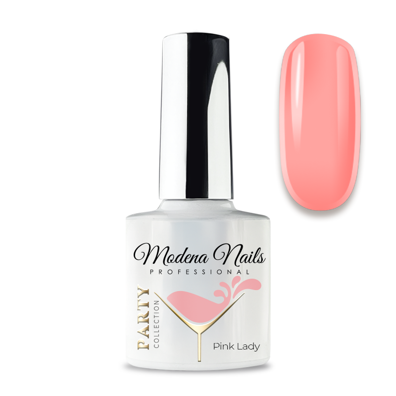 Lakier Hybrydowy Party Collection 7,3ml-Pink Lady - Modena Nails Shop 