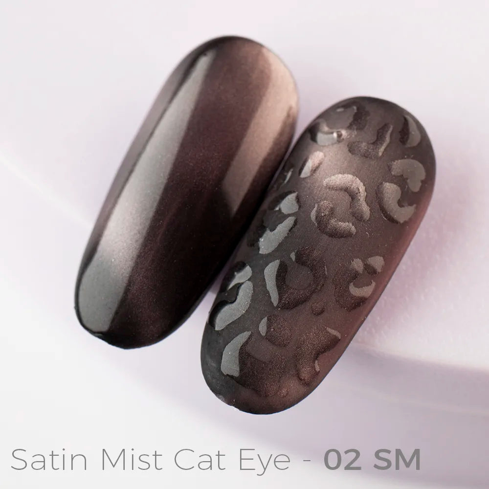 Lakier Hybrydowy Satin Mist Cat Eye - 02 SM - Modena Nails  