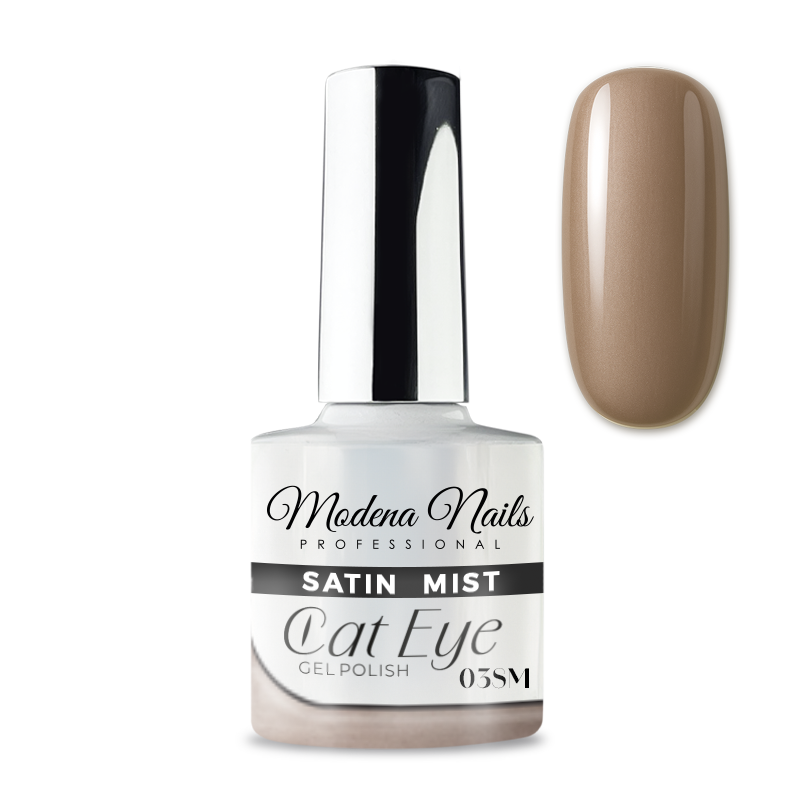 Lakier Hybrydowy Satin Mist Cat Eye - 03 SM - Modena Nails  