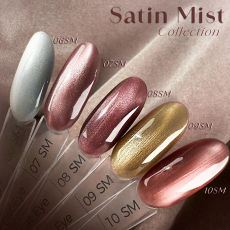 Lakier Hybrydowy Satin Mist Cat Eye - 06 SM - Modena Nails  