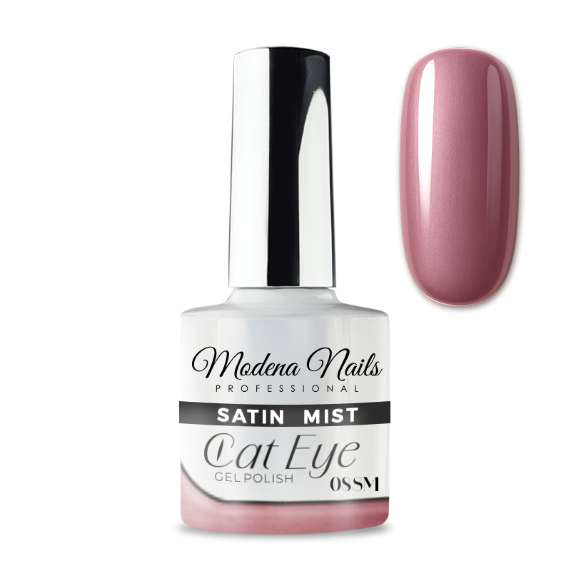Lakier Hybrydowy Satin Mist Cat Eye  - 08 SM - Modena Nails Shop 