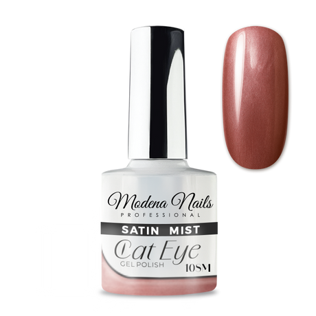 Lakier Hybrydowy Satin Mist Cat Eye - 10 SM - Modena Nails Shop 
