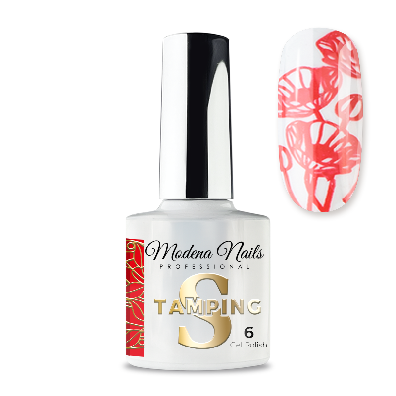 Lakier Hybrydowy Stamping 7,3ml - 6 - Modena Nails  