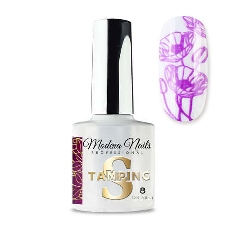Lakier Hybrydowy Stamping 7,3ml - 8 - Modena Nails  