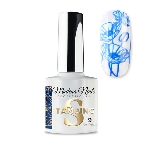 Lakier Hybrydowy Stamping 7,3ml - 9 - Modena Nails  