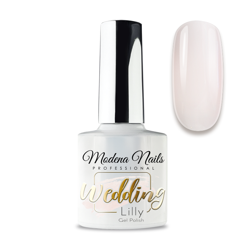 Lakier hybrydowy Wedding 7,3ml - Lilly - Modena Nails Shop  