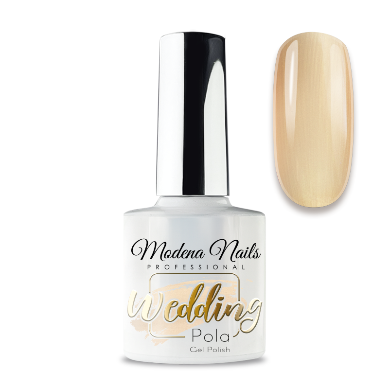 Lakier hybrydowy Wedding 7,3ml - Pola - Modena Nails Shop  