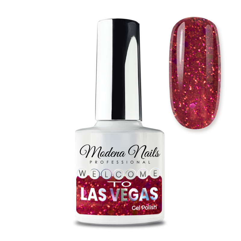 Lakier hybrydowy Welcome to Las Vegas 7,3ml - LV 5 - Modena Nails  