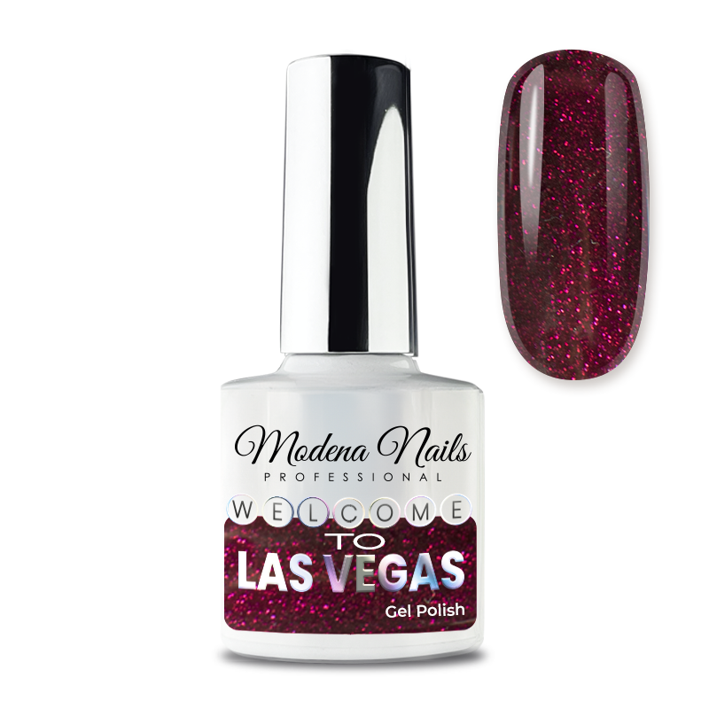 Lakier hybrydowy Welcome to Las Vegas 7,3ml - LV 8 - Modena Nails  