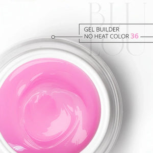 Stavebný gél NO HEAT COLOR 15ml - 36