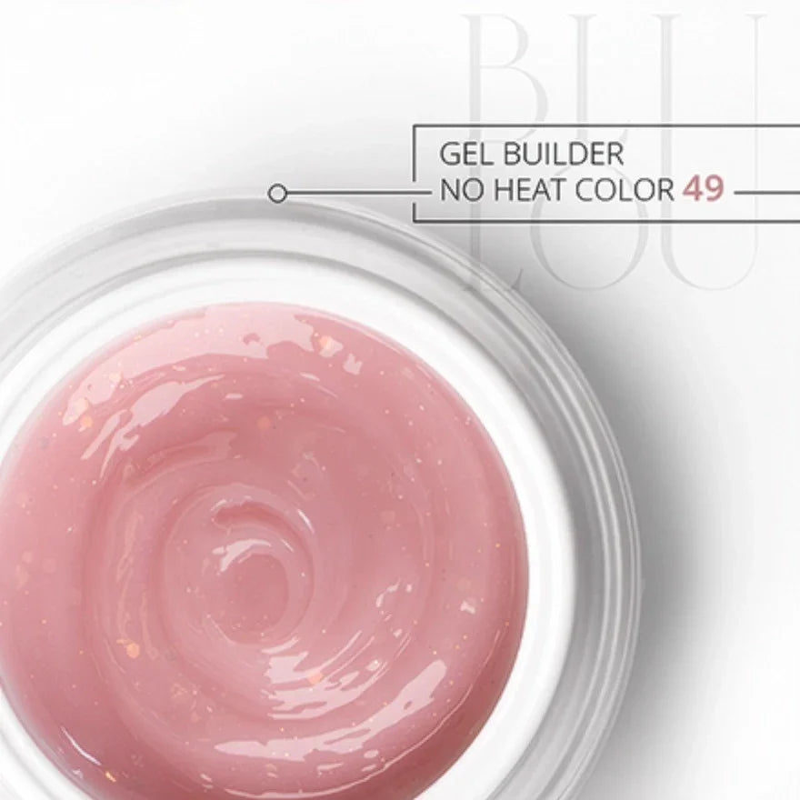 Żel budujący NO HEAT COLOR 15ml - 49