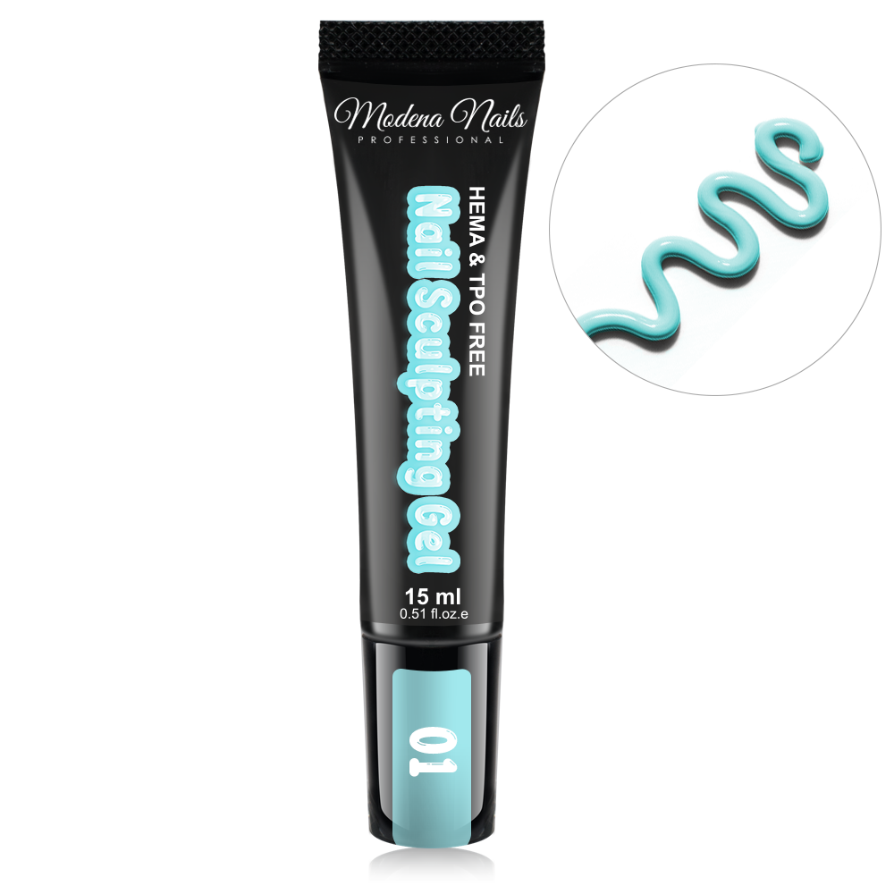 Nail Sculpting Gel 15ml - 01 - Modena Nails Shop 