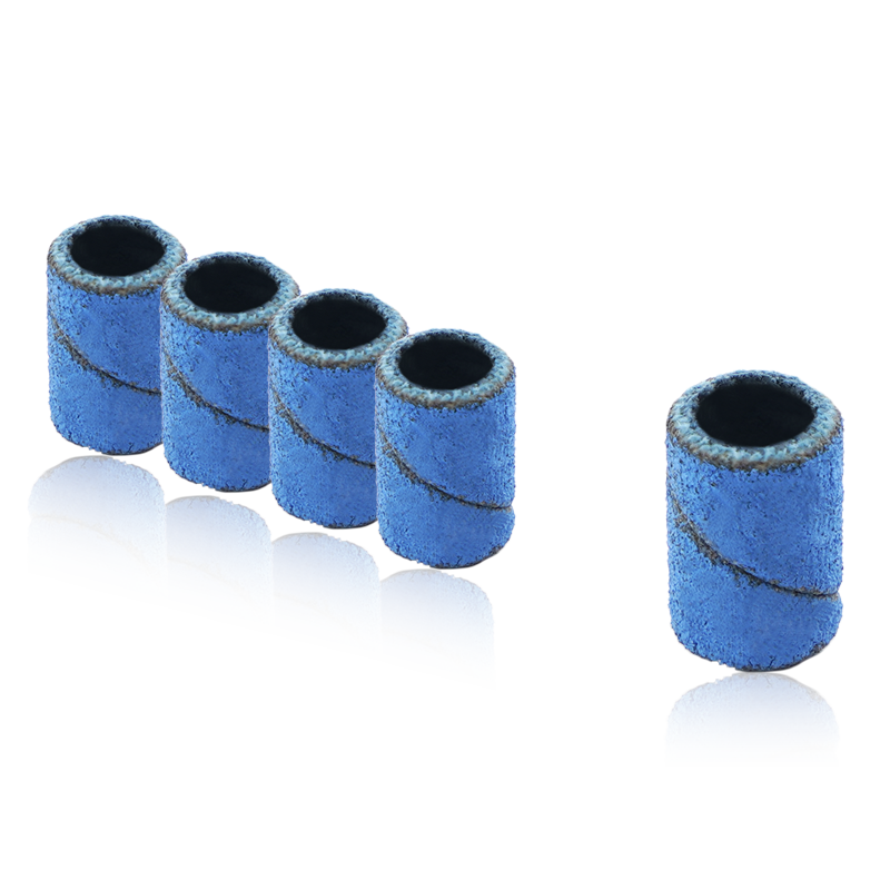 Nakładki ścierne  BLUE 10 sztuk - GR 150 - Modena Nails Shop  