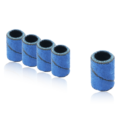 Nakładki ścierne  BLUE 10 sztuk - GR 150 - Modena Nails Shop 