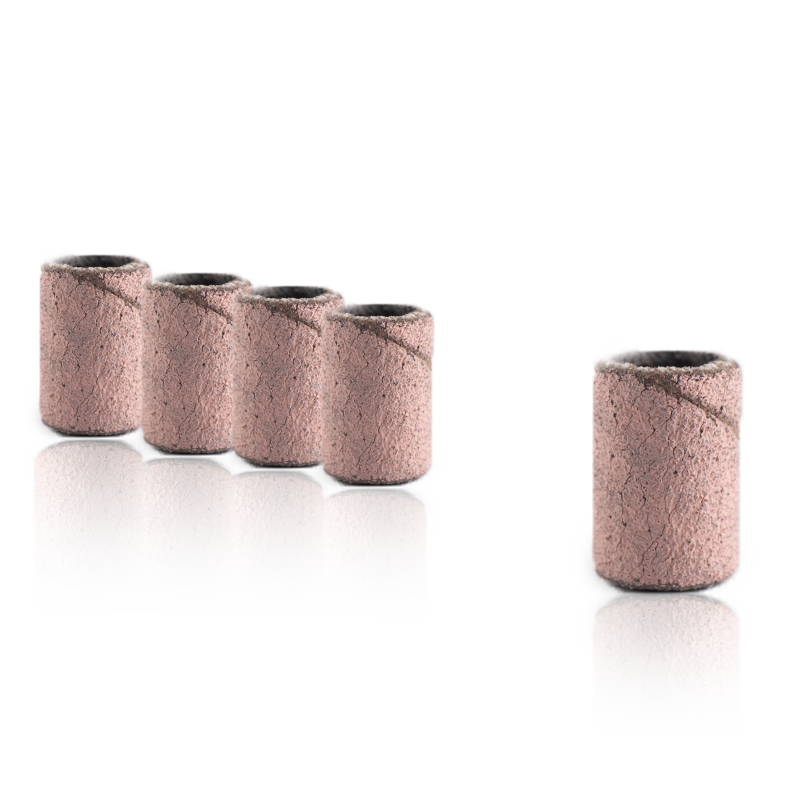 Nakładki ścierne  LIGHT PINK 10 sztuk - GR 180 - Modena Nails Shop 