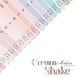 Naklejki Na Wzorniki - Cream Shake collection - Modena Nails  