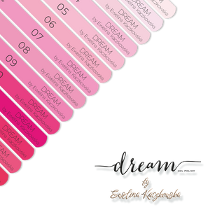 Naklejki Na Wzorniki - DREAM by Ewelina Kaczkowska - Modena Nails  