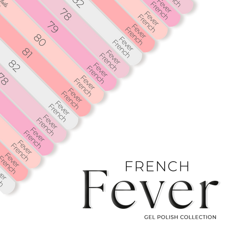 Naklejki Na Wzorniki - Fever collection FRENCH 78-82 - Modena Nails Shop  