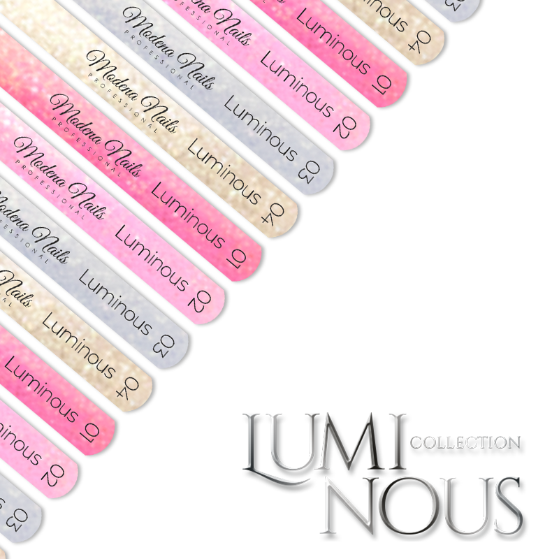 Naklejki Na Wzorniki - Luminous Collection - Modena Nails  
