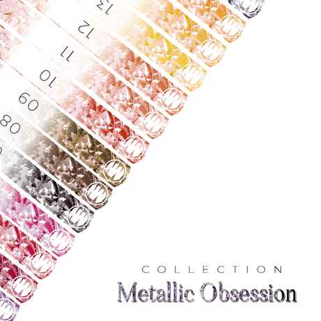 Naklejki Na Wzorniki - Metallic Obsession - Modena Nails  