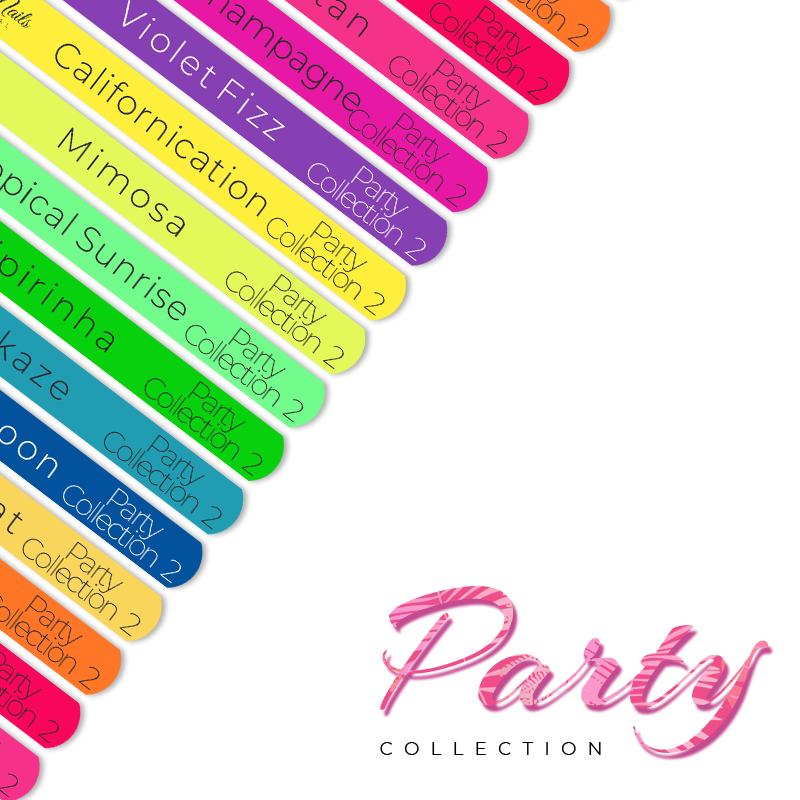 Naklejki Na Wzorniki - Party Collection - Modena Nails  