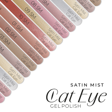 Naklejki Na Wzorniki - Satin Mist Cat Eye - Modena Nails  