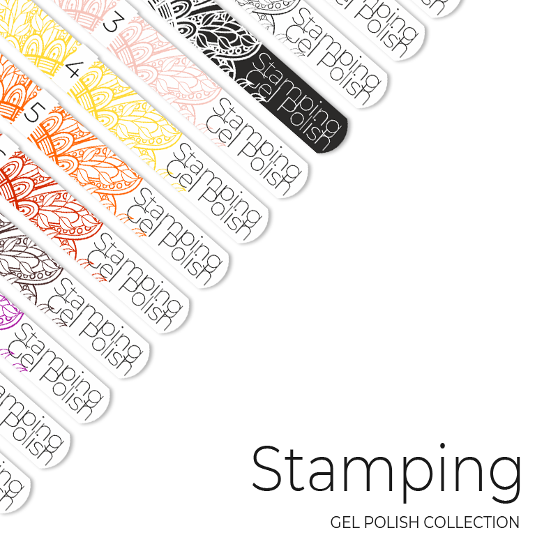 Naklejki Na Wzorniki - Stamping Gel Polish - Modena Nails  